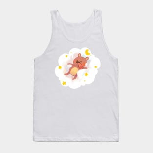 Bear Sleeping on a Cloud Tank Top